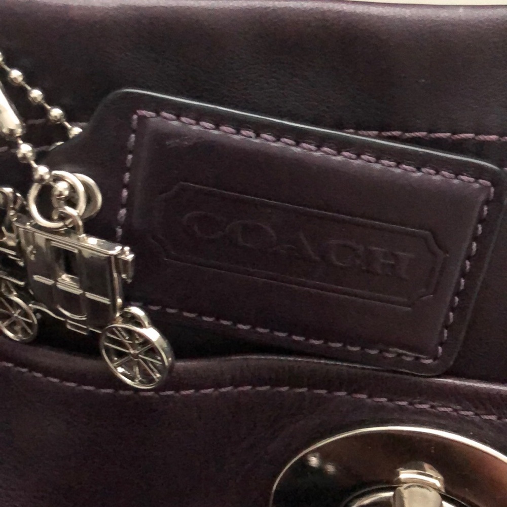 Purple Coach Bag - Picture 5 of 6